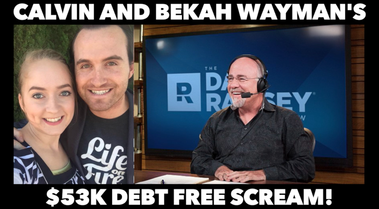 Got invited onto the Dave Ramsey show for the debt free scream!