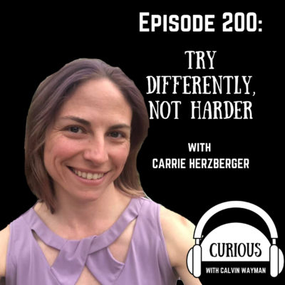 Ep200-Try Differently, Not Harder with Carrie Herzberger